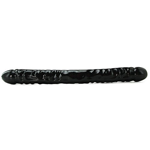 Veined Double Header Dong 18In. (Black)