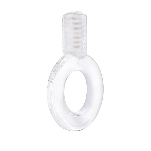 Screaming O Go Vibe Cock Ring, Clear