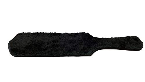 Rouge Paddle With Fur Black