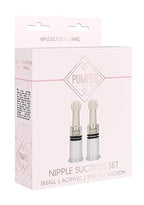 Pumped - Nipple Suction Set Small - Rose