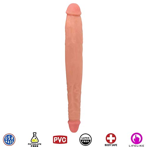 Jock 13 Inch Tapered Double Dong Brown