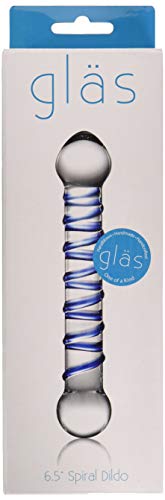 Glas 6.5 Spiral Dildo "