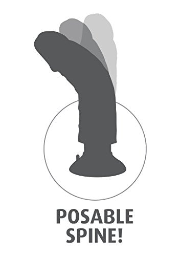 Pipedream Products King Cock 10 Inch Cock Flesh Vibrating