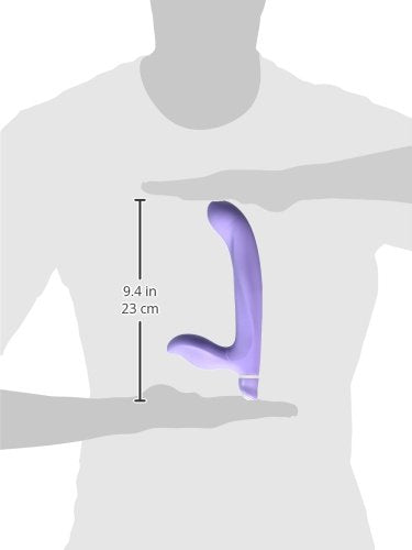Nasswalk Novelties By Nasswalk Vibrating Strapless Strapon Lavender