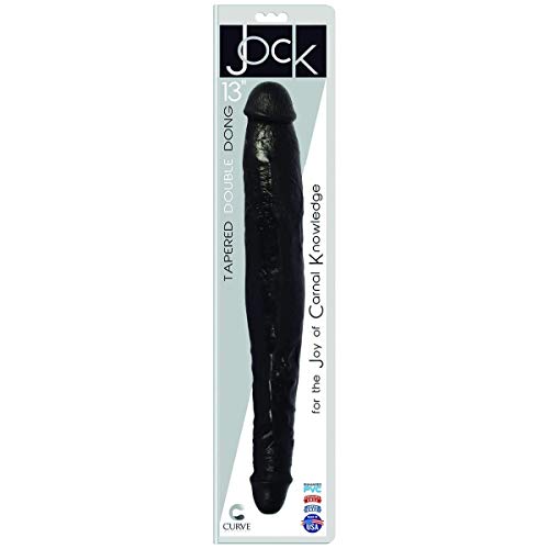 Jock 13 Inch Tapered Double Dong Brown