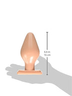 Topco Sales Down Dirty 5 1/2'' Butt Plug, White