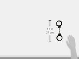 Sinful Cuffs W/Keys &Love Rope (Black)