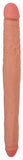 Curve Novelties Jock Tapered Double Dong, Flesh, 16 Inch