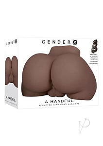 Gender X A Handful Stroker Dark 6Lbs