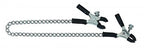 Nipple Clamps Adj W/Curbed Chain