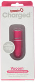 Screaming O Charged Vooom Rechargeable Bullet Vibe, Pink,1 Count,Scvchgbulpk