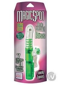 California Exotic Novelties Magic Spot Bliss 7 Function, Green