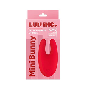 Luv Inc Mini Bunny Ears - Rabbit Vibrator Silicone Rechargeable Dildo Vibrator Clit Stimulator Finger Vibration Ring Sex Toys Massager With Quiet Dual Motor 7 Vibration Modes For Women Couple