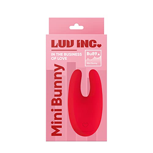Luv Inc Mini Bunny Ears - Rabbit Vibrator Silicone Rechargeable Dildo Vibrator Clit Stimulator Finger Vibration Ring Sex Toys Massager With Quiet Dual Motor 7 Vibration Modes For Women Couple