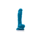 Ns Novelties Colours 8 Inch Dual Density Silicone Dildo (Blue)