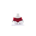 SpareParts Sasha Couture Harness Lingerie RedBlack Nylon 3X