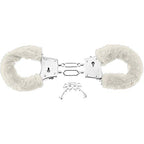 Fetish Fantasy Beginner'S Furry Cuffs, White