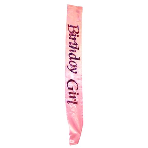 Bachelorette Party Favors Birthday Girl Flashing Sash Pink