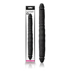 Colours - Double Pleasures - 12 Inch Silicone Double Dong (Black)