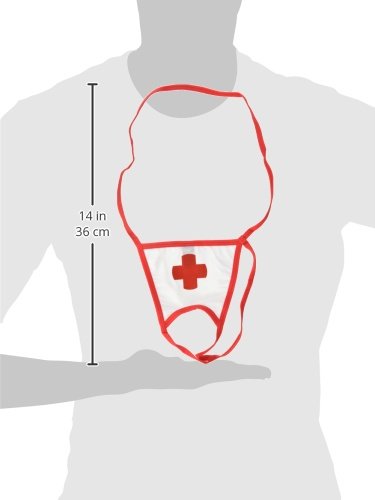 Magic Silk Crotchless"Critical Care" G-String, White, One Size