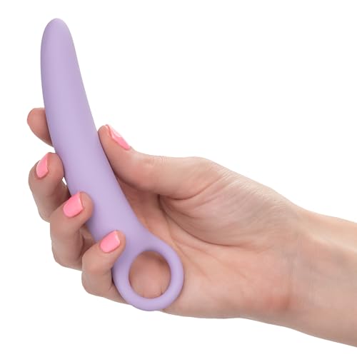 Calexotics Dr Laura Berman Intimate Basics Alena - 3 Piece Silicone Dilators Set With Ergonomic Finger Loop - Waterproof Fetish