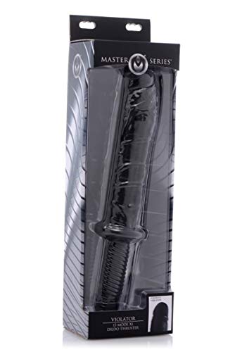 Master Series The Violator 13 Mode Dildo Thruster, X-Large, Black (Ae811)