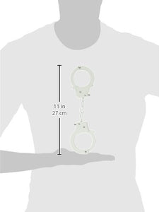 Sinful Cuffs W/Keys &Love Rope (White)