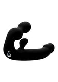 Strap U Tri-Volver Rechargeable Strapless Strap On