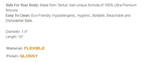 Tantus Sex/Adult Toys G-Force Dildo - 100% Ultra-Premium Silicone Wand Massager, Harness & Machine Compatible For Anal, G-Spot, Vaginal, Men, Women, Lgbtq - Wine