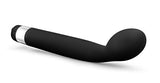 Blush Rose Scarlet G - G Spot Vibrator Stimulator - Curved Bulbous Tip For Intense Stimulation - Satin Smooth Feel - Ipx7 Waterproof - Multi Speed Sex Toy For Women - 1 Yr Warranty - Black