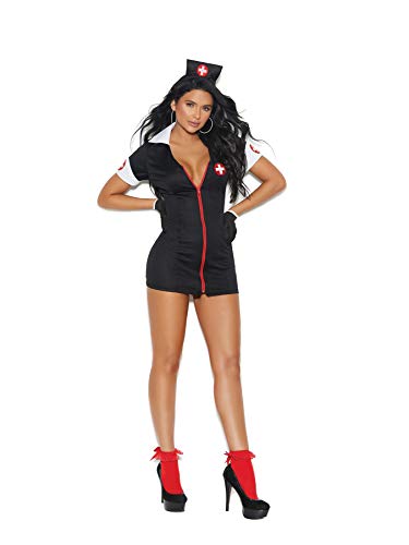 After Dark Nurse Black/White/Red M