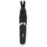 Happy Rabbit Rechargeable Waterproof Wand Vibrator Black