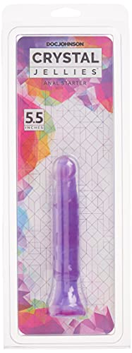 Crystal Jellies Anal Starter Purple 6In