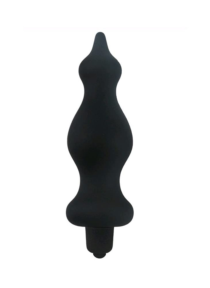 Adrien Lastic Bullet Amuse Vibrating Butt Plug, Black