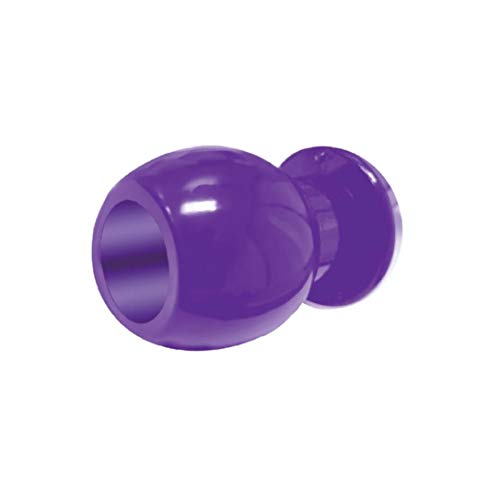 The 9S Port Hole Hollow Butt Plug Purpl