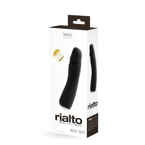 Vedo Rialto Rechargeable Vibe Pearl Black