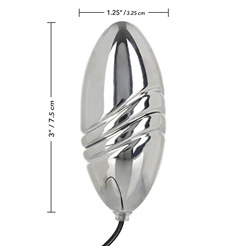 Calexotics Colt Turbo Bullet Vibrator - Waterproof Sex Toys For Couples - Wired Adult Vibe Egg Male P Spot Massager - Silicone Prostate Massager - Black