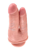 Pipedream King Cock Double Penetrator, Flesh