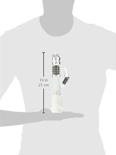 Pipedream White Diamond Rabbit Vibe, Clear