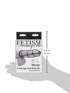 Fetish Fantasy Elite Cock Cage & Ring Set, Black