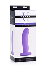 Strap U Boi Toy Premium Silicone Dildo, Purple (Af135)