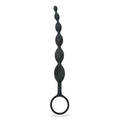 Fifty Shades Of Grey Pleasure Intensified Black Silicone Anal Beads - Graduated Size - 7.5 Inch