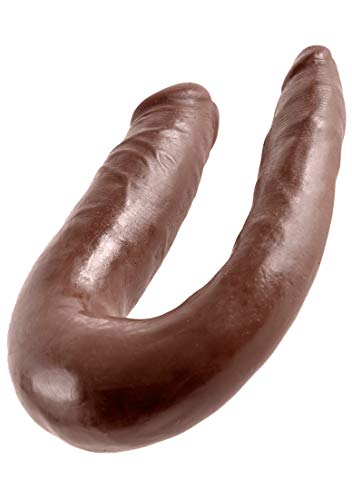 Pipedream King Cock S Double Trouble, Brown