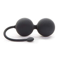 Fifty Shades Of Grey Tighten And Tense Black Silicone Jiggle Balls For Kegel Toning - 70G