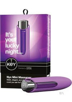 Jopen Jopen Key Nyx Waterproof Vibrator With Silicone Sleeve 5 Inch, Lavender