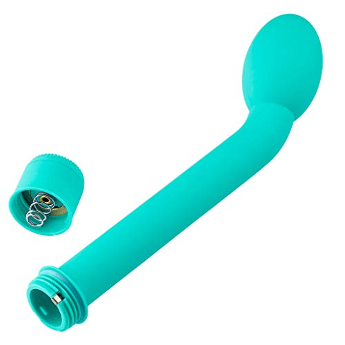Cloud 9 Novelties Smooth Angled Tip G Spot Vibrator (Teal)