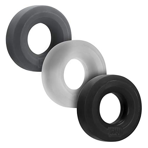 Hunkyjunk Huj3 C-Ring 3 Pk - Tar  Multi