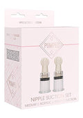 Pumped - Nipple Suction Set Medium Rose