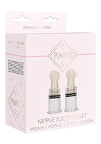 Pumped - Nipple Suction Set Medium Rose