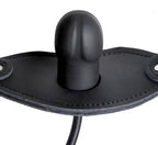 Silencer Inflatable Locking Penis Gag - Black